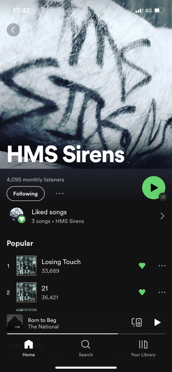 HMS Sirens tweet media