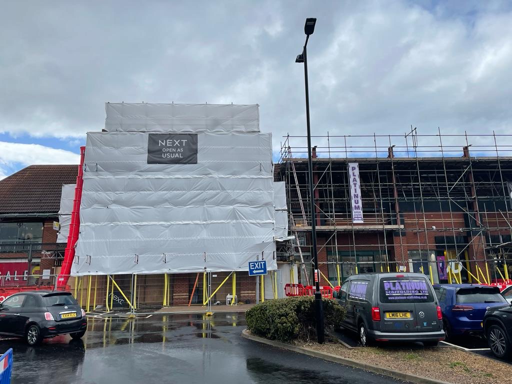 PlatinumScaff's tweet photo. Next store completed…on to the Next one! https://t.co/fHBXU7C97z