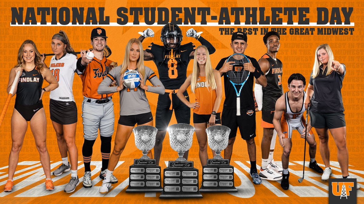 We don't mean to brag but, we think that Findlay has the 𝔹𝔼𝕊𝕋 student-athletes around!

Happy National Student-Athlete Day, #OilerNation!