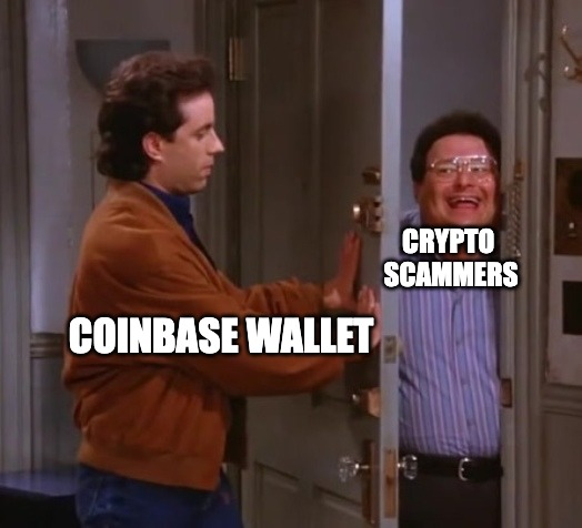 CoinbaseWallet's tweet photo. we got you https://t.co/iu8DbYr6Fw