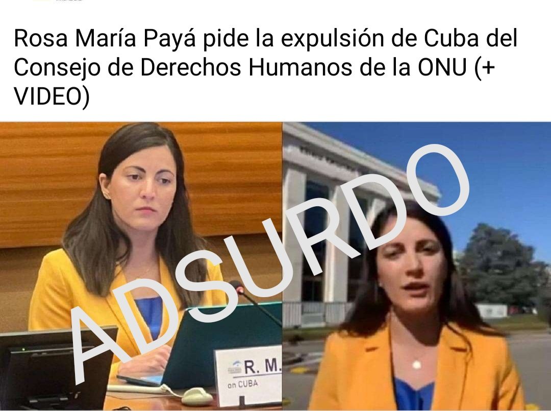 Es una pena que <a href="/RosaMariaPaya/">Rosa María Payá A.</a> no pida un #SOSUSA ante la violencia que vive ese país. #VamosConTodo recordándole a la muchachita que #CubaVive, resiste y vence.
#DeZurdaTeam #GuerrerosDePatriaOMuerte.
<a href="/KattyrenR/">Ana Kattyren</a> <a href="/Kiko6919/">PapOTTO</a> <a href="/henryraul/">Henry Raúl Glez Brito</a> <a href="/CamilaGzlez34/">꧁Kamila🇨🇺🇨🇺🇨🇺</a> <a href="/Ivettelvarez5/">Ivette Álvarez5 DeZurda 🤝</a>