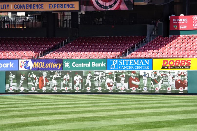 St. Louis Cardinals on X: Our new left field wall 😍