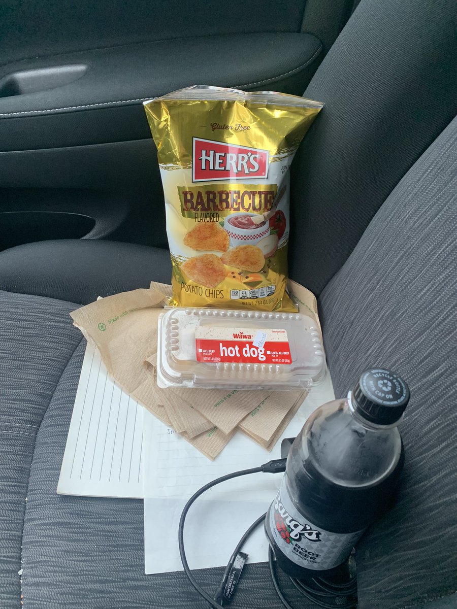 TheSJUTech's tweet photo. Quick @Wawa lunch before I go off on my next @FindaGrave assignment #Wawa @BarqsOfficial @RootBeerThinks @HerrsSnacks #BarqsRootBeer #HerrsPotatoChips #WawaLunchBreak https://t.co/8HmzTWUPuI