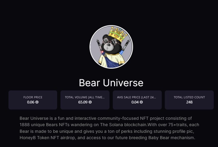 Price at All Time High 🚀🚀
Listed Count at All Time Low (-330 listed📉) all in less than 48h

Probably nothing…👀

#BearsStrongTogether