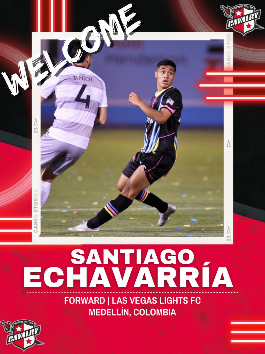 ToucansFC's tweet photo. 🚨ROSTER UPDATE🚨
The Cavalry is excited to announce the newest addition to the roster, @santiagoep99!
We are thrilled to bring on a forward that has proven to be capable of making an instant impact on his team, even at the highest level!
For more info: https://t.co/lunQG3Xj7P https://t.co/Jtaj96WWkK