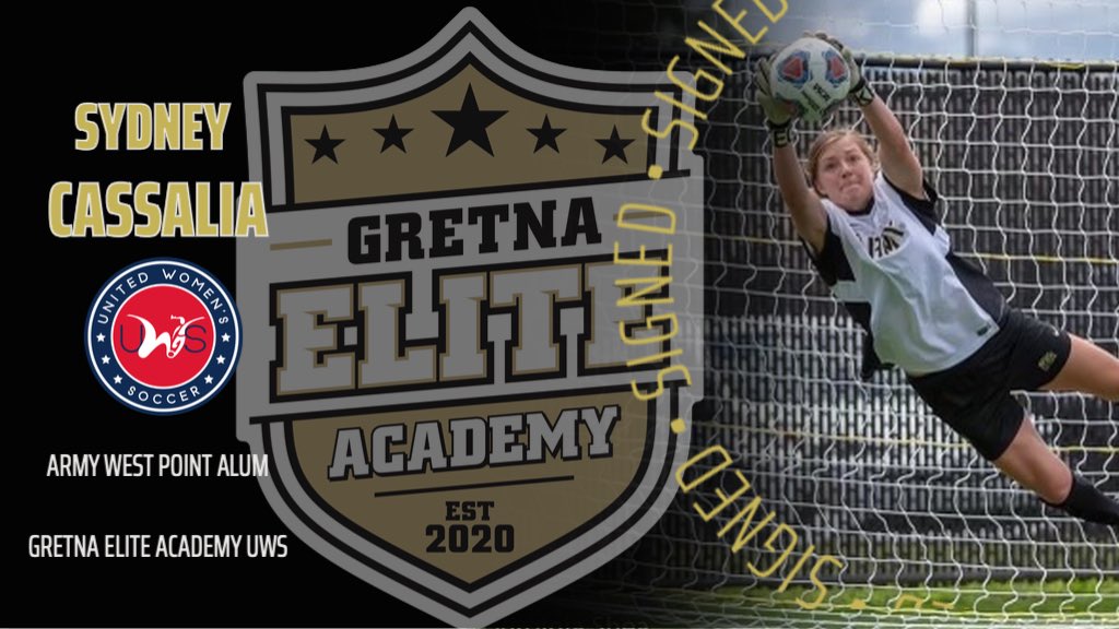 <a href="/GEA_U23W/">Gretna Elite Academy U23</a> is delighted to welcome back <a href="/ArmyWP_WSoccer/">Army Women's Soccer</a> Alum <a href="/CassaliaSydney/">Sydney Cassalia</a> for the 22 season. Syd will a fantastic leader on and off the field for the group.