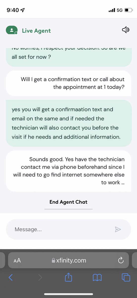 katepetezz's tweet photo. Please explain why when I called to get an ETA for the tech, @Xfinity said I didn’t have an appointment? I WFH and now won’t have internet until 4 tomorrow. Explain yourself, @XfinitySupport https://t.co/Vr7HKQCtbQ