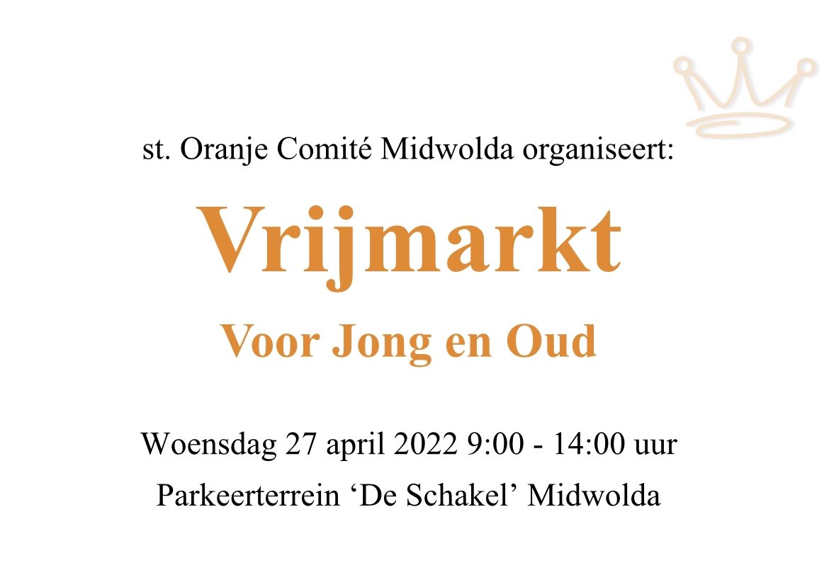 mash1507's tweet photo. #midwolda #vrijmarkt #koningsdag https://t.co/5kk5YeVoHj