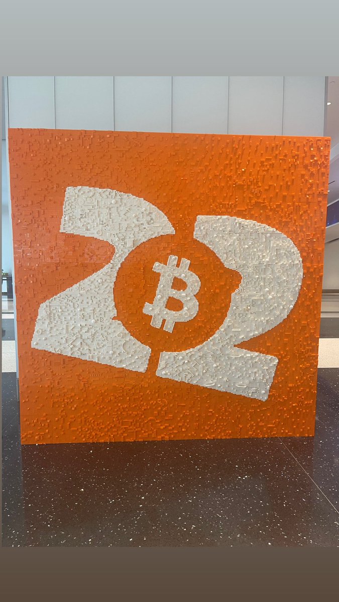crypto_queen88's tweet photo. BTCMiami22 get ready to get your steps in for the day 😄 they did a great job this year 👏🏻 https://t.co/Sqqi4GBMx1