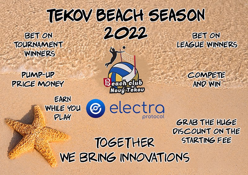Matej45334719's tweet photo. wohooooooo 🥳🏐🏆☀️
 ...the BEACH VOLLEYBALL "party" with @ElectraProtocol starts SOON 😎 https://t.co/fHU41WJtGy