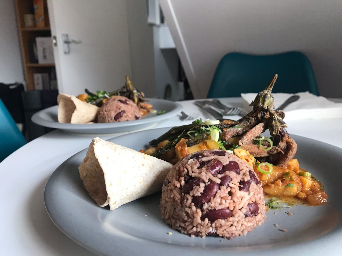 DaveDatt69's tweet photo. Loved perfecting and tasting my vegan option for main course on my St. Lucian Fusion Supper Club menu!! This is the Curried Jackfruit dish! Still some tickets left for April &amp; May! https://t.co/8fErohBDl9

#londonsupperclubs
#realhoxtonchef https://t.co/L2tN7h0COn