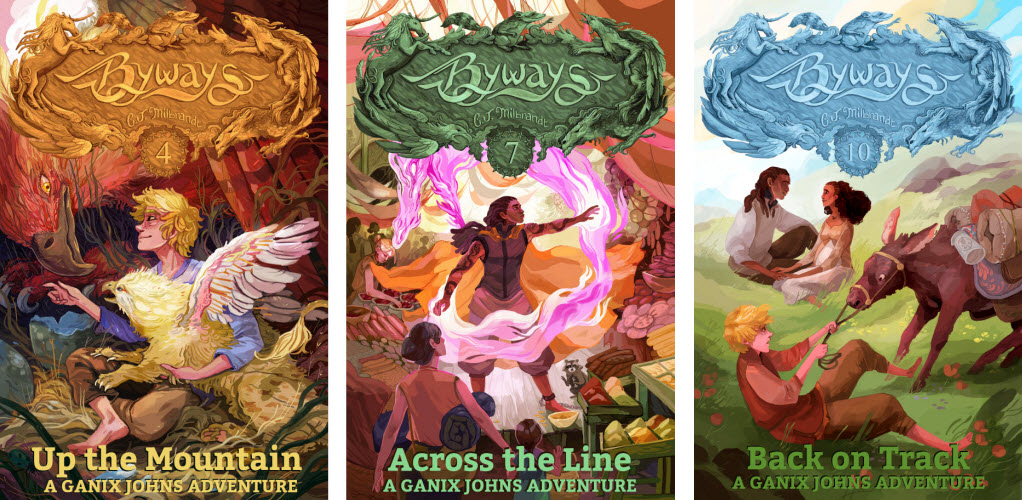 BywaysBooks's tweet photo. #Follow Ganix—youngest brother, ladybug lucky, quick witted, scamp of all trades. https://t.co/Dh5joZtS43