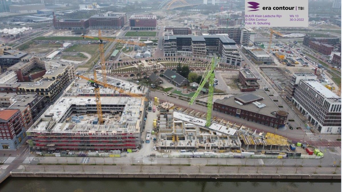 spits_j's tweet photo. Project ‘Buur’ in #Leidsche Rijn vordert gestaag! ⁦Van ⁦@Mitros⁩ , Wonam en ⁦@PortaalWonen⁩ en ⁦@ERAContour⁩ https://t.co/4WF84k3CGS