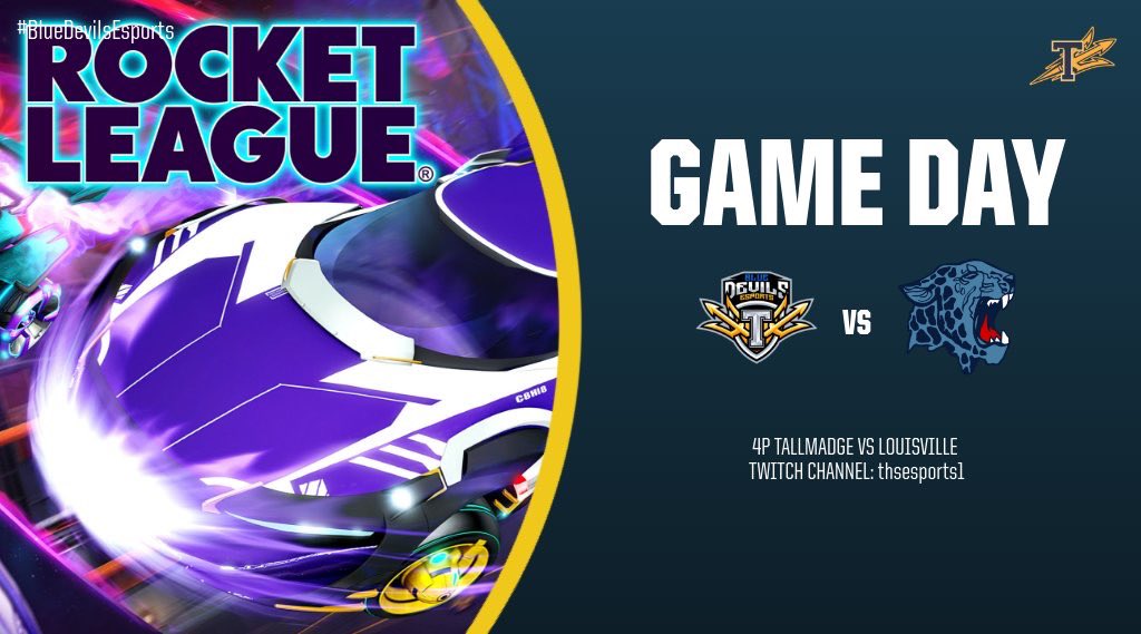 BlueDevilsEspo1's tweet photo. Its Rocket League gameday against Louisville lets go boys!! @tcstweets1 @T3esportsOH @esports_ohio @ZipsEsports https://t.co/DXy4DMff0e