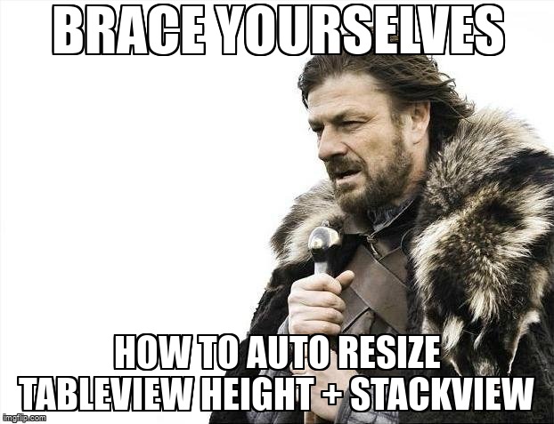 overflow_meme's tweet image. How to auto resize tableview height + stackview stackoverflow.com/questions/7177… #uistackview #uitableview #autolayout
