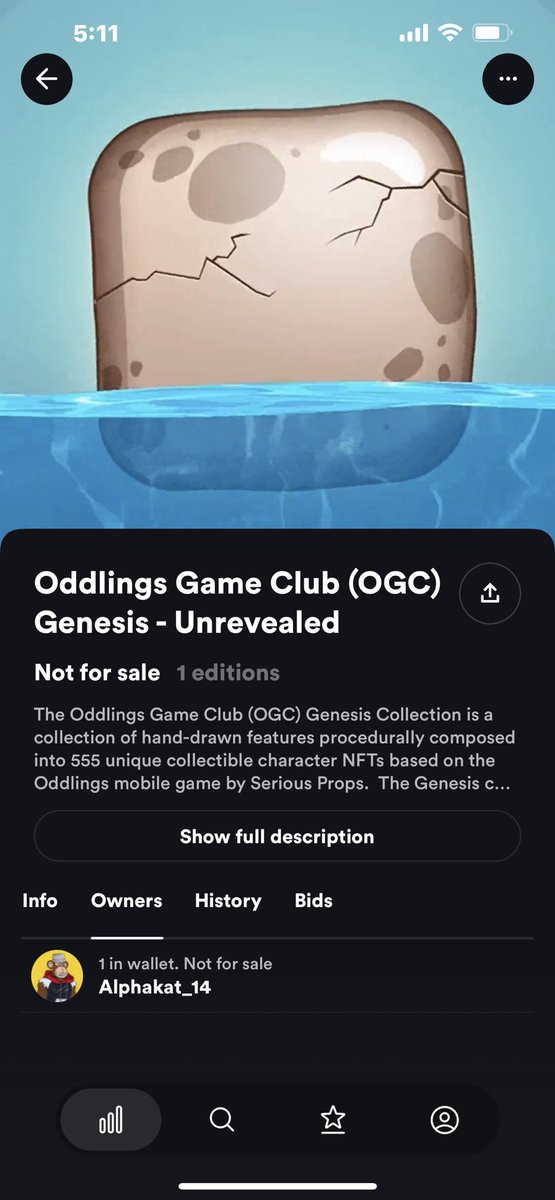 Everyone talks about #P2Egaming but those games aren’t being made until minted out. <a href="/OddlingsNFTs/">Oddlings Game Club (OGC)</a> game is already out and is being played by people all over the world. Don’t miss out Public Mint is happening tomorrow 4/7/2022. I got #whitelisted so I’ve already minted. Go Mint!!!