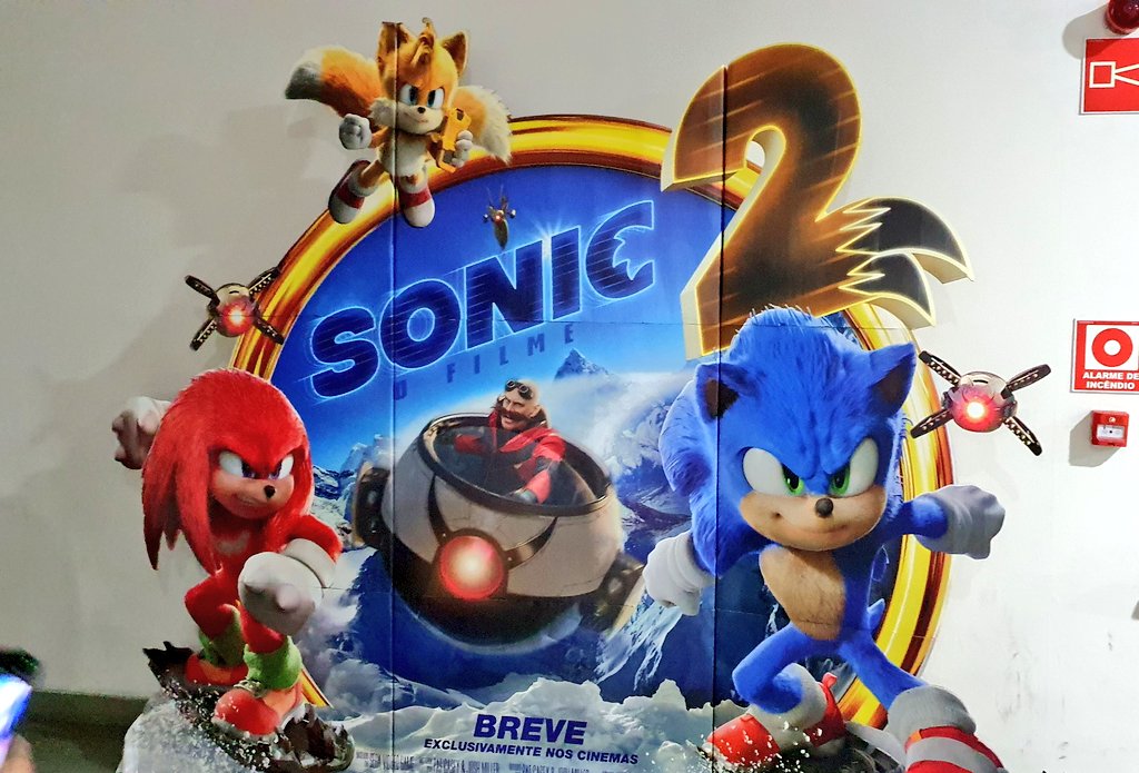 Póster japonês de Sonic – O Filme