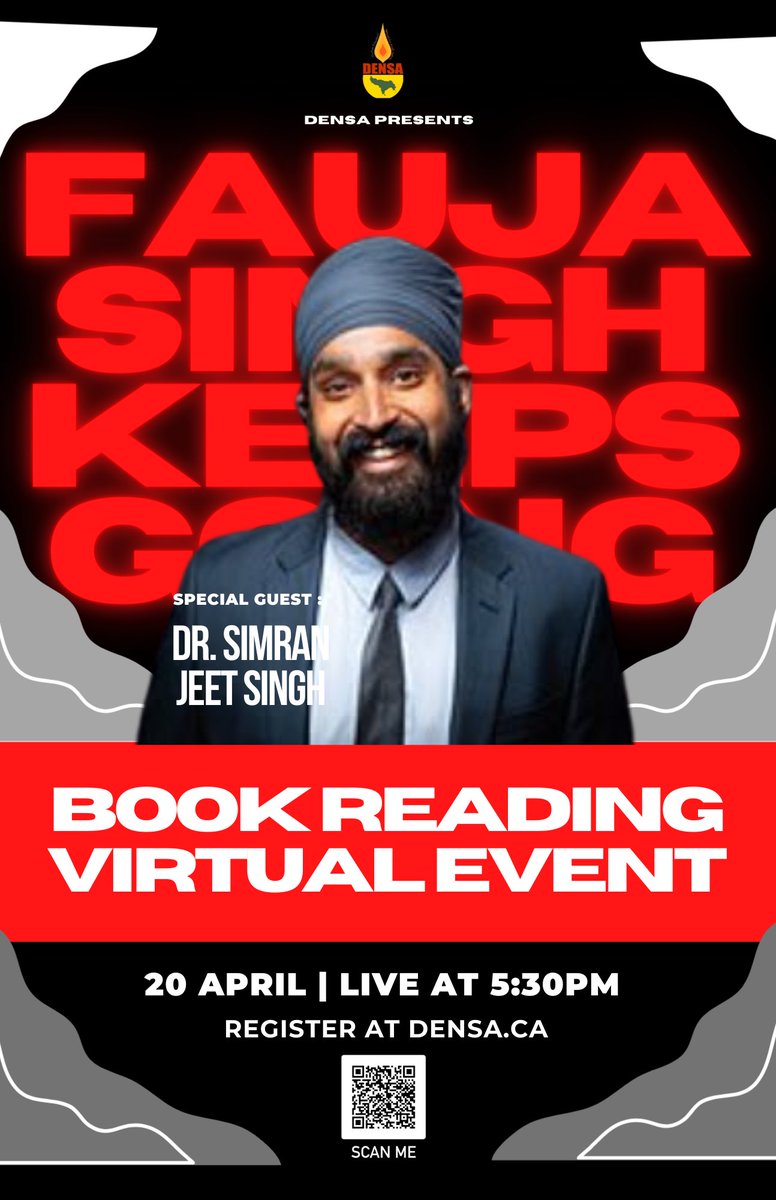 Densa DDSB (@densanetwork) on Twitter photo In recognition of #SikhHeritageMonth all <a href="/DDSBSchools/">Durham District School Board (DDSB)</a> students & families are invited to attend a live book reading by Dr.Simran Jeet Singh on April 20 at 5:30 pm. Register at forms.gle/anz29N3tjd4y4y… <a href="/equity_DDSB/">Equity_DDSB</a> <a href="/ParentsDDSB/">Parents DurhamDSB</a> In recognition of #SikhHeritageMonth all <a href="/DDSBSchools/">Durham District School Board (DDSB)</a> students & families are invited to attend a live book reading by Dr.Simran Jeet Singh on April 20 at 5:30 pm. Register at forms.gle/anz29N3tjd4y4y… <a href="/equity_DDSB/">Equity_DDSB</a> <a href="/ParentsDDSB/">Parents DurhamDSB</a>