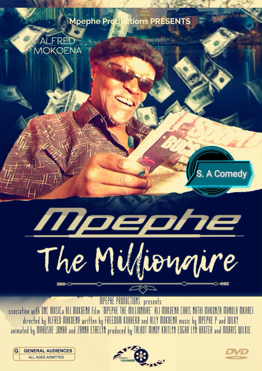 AlfredMokoena1's tweet photo. Mpephe the millionaire comedy movie now playing on you tube Channel Mpephe Cinema
Press here to watch and don't forget to press the button on YouTube subscribe 
👇👇👇👇👇👇👇👇👇👇👇👇
https://t.co/Z7RRUJUzZG https://t.co/AIkeFpVlff