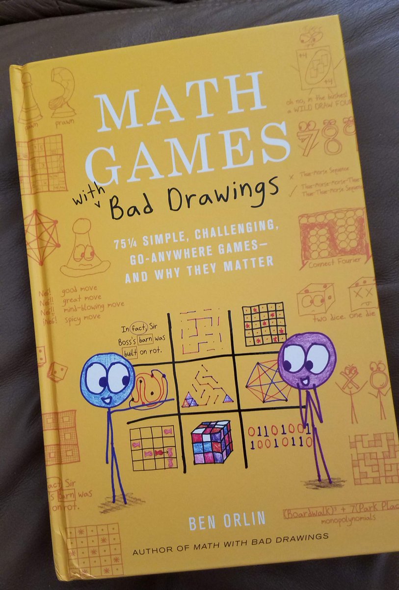SabrinaMcD's tweet photo. Pre-order complete! Can't wait to crack open another @benorlin book. #mathwithbaddrawings https://t.co/1N0eArUl0A