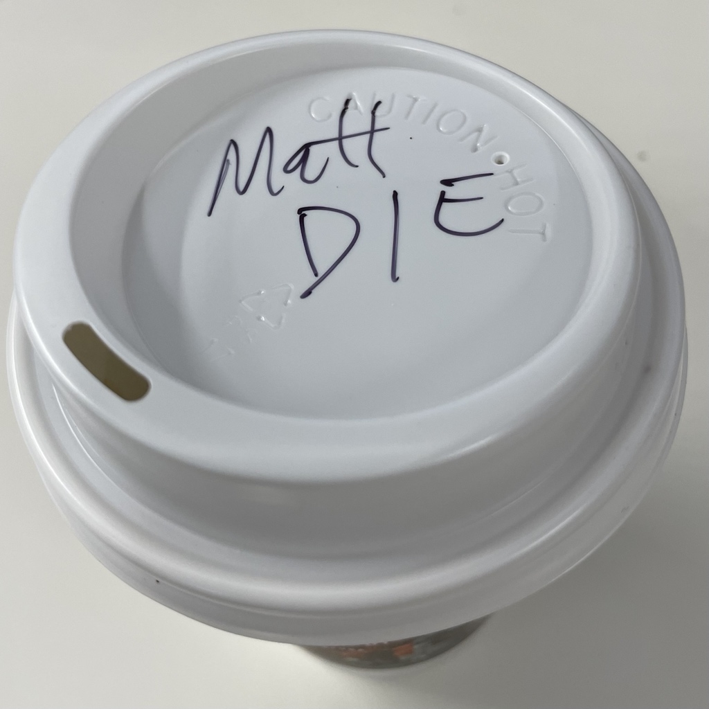 Woah, I guess they don’t like it if you order a double espresso