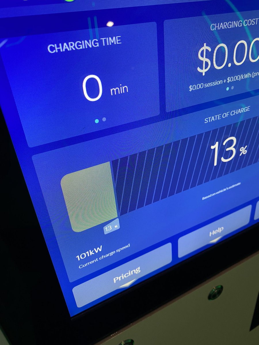 Appreciating the new <a href="/ElectrifyAm/">Electrify America</a> charging station in Hyattsville. Fast chargers are quiet and sleeker looking! #charging #infrastructure for #EVs keeps improving!