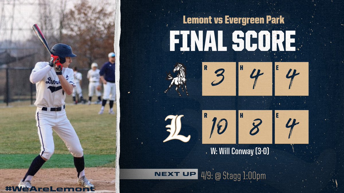 Lemont Baseball tweet media