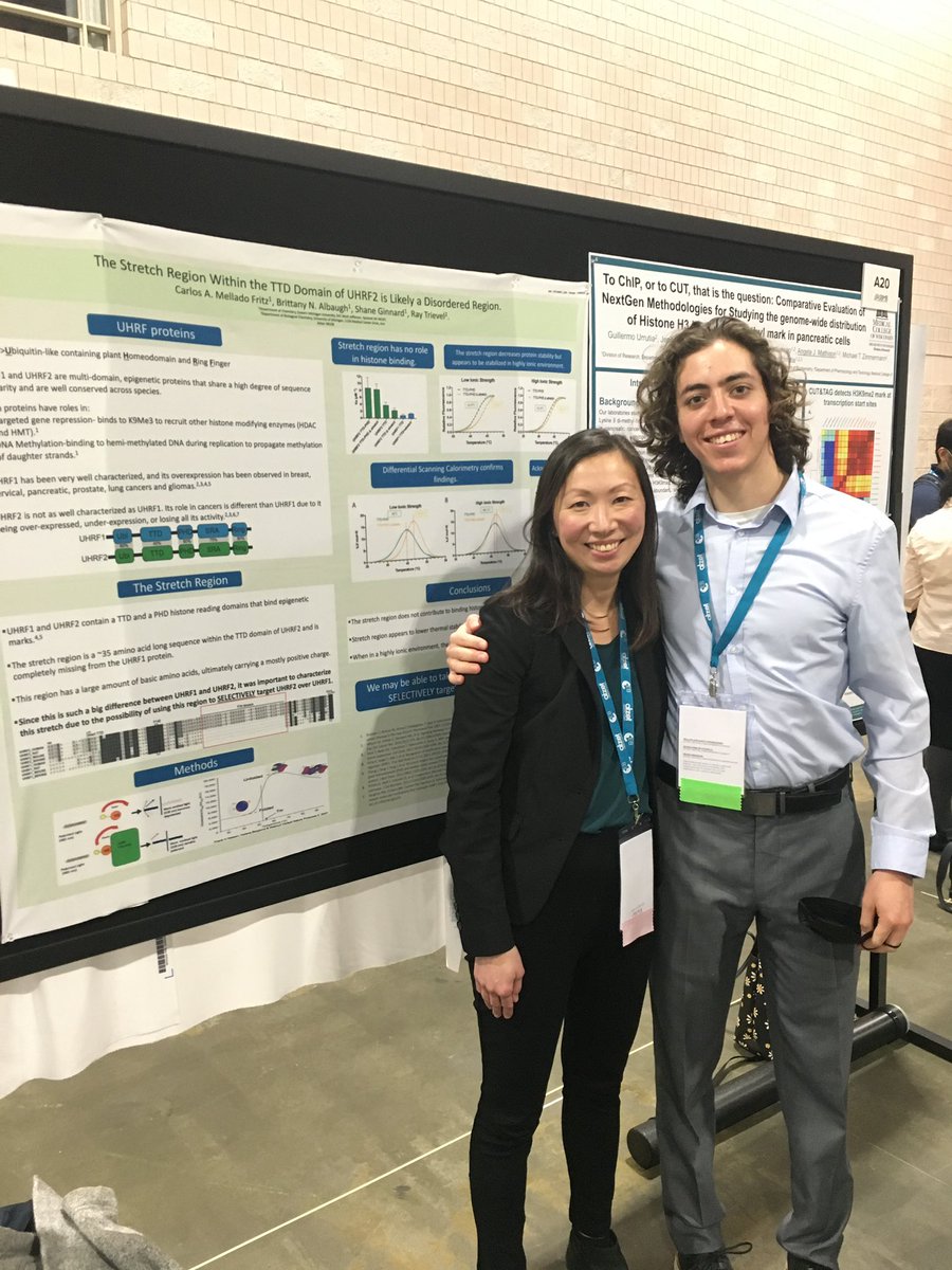 carlosmf99's tweet image. Had a great time at @ASBMB conference in Philly! Thank you to Dr. Albaugh for all her help in my undergrad career. Has been a pleasure to work with her. #asbmb