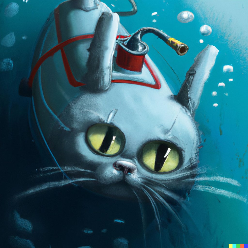 model_mechanic's tweet image. Animal submarine chimeras generated with DALL·E 2
