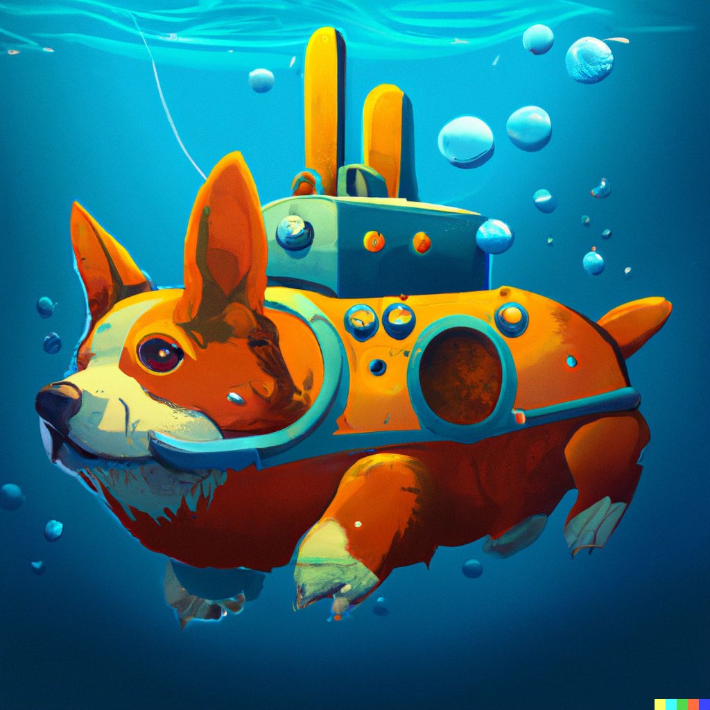 model_mechanic's tweet image. Animal submarine chimeras generated with DALL·E 2