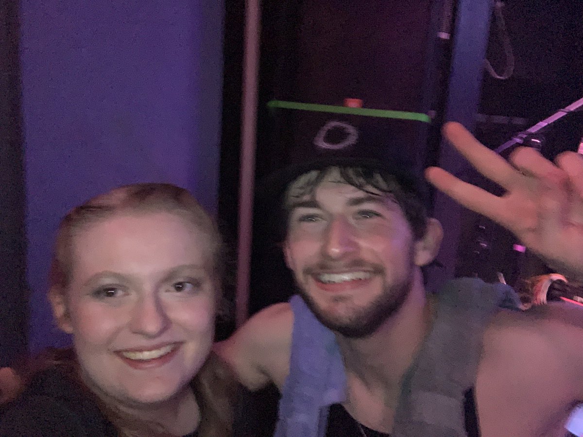 HarrisHaggarty's tweet photo. @HeartAttackMane I told you this at the Indy show, but I found you through the fact you were touring with Covey, and my first song was Old Enough 2 Die! https://t.co/xfq2wq29P6
