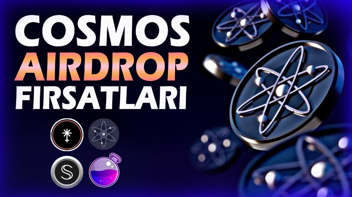 sezorock's tweet photo. ⚛️ Cosmos Airdrop Fırsatları ⚛️
⚡️$ATOM Stake⚡️$OSMO Stake
⚡️$JUNO Stake ⚡️$SCRT Stake

Videoyu beğenip kanalımıza abone olmayı ve bildirimlerinizi açmayı unutmayın. İyi seyirler 🎬

İzlemek için tıklayın ▶️ https://t.co/21T6RmTMym

#Cosmos #Airdrop #JUNO #Osmosis #ATOM #SCRT https://t.co/P1sn5L8iv6