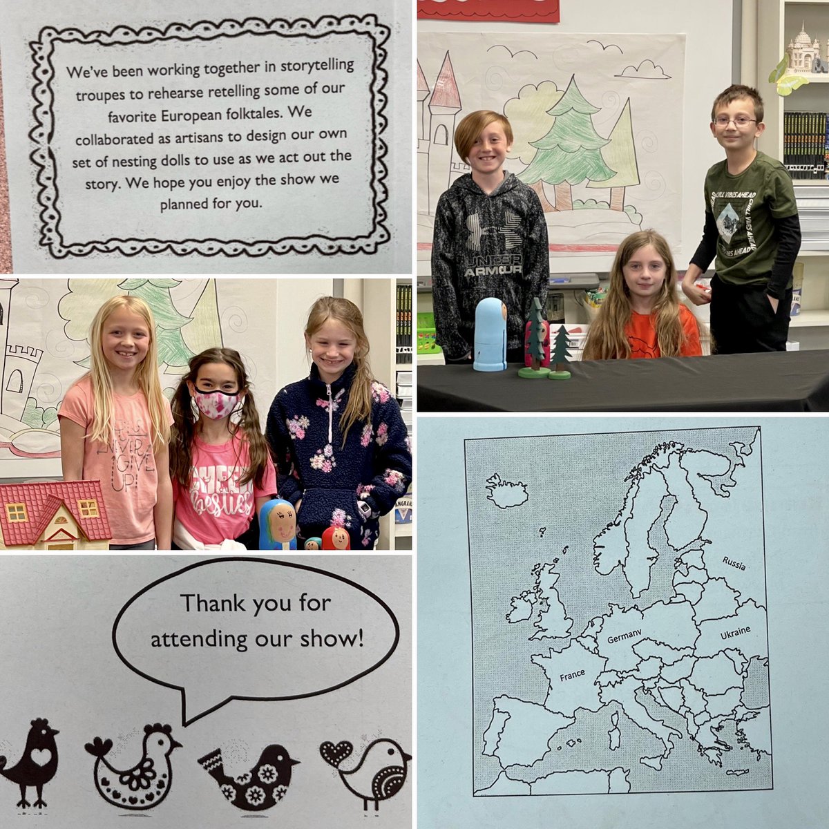 3rd Gr Ss <a href="/BodkinAACPS/">Bodkin Elementary</a> are wowing their first grade audiences with their creativity, expressive retelling, and professionalism as they perform in their Folktale Festivals this week.