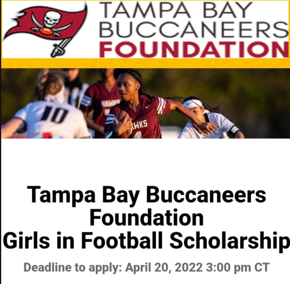 bsuglenn's tweet photo. High school girls nationwide who play organized football pursue a career in sports, have earned a minimum 3.0 grade point average (on a 4.0 scale)  graduate this spring and plan to enroll full-time at an accredited four-year college or university. https://t.co/Nf6Wc56ryD https://t.co/eTXR983iFb