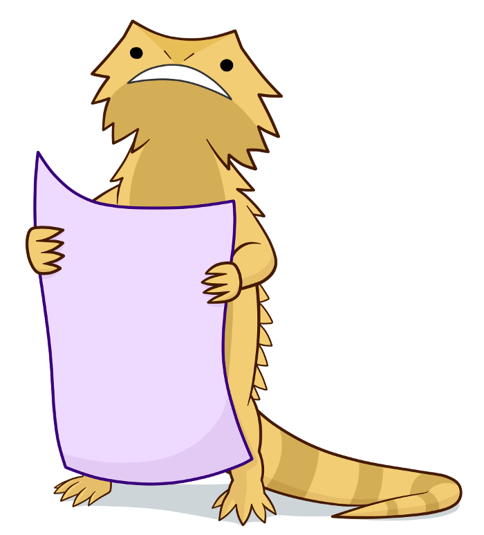 GGGalajo's tweet photo. With @Notebooktheoce1's blessing I have remastered the distraught Pogona with crispier colors!

He looks like he's just learnt something unfun though...

@DesertP_Art https://t.co/lY60TWZFPI