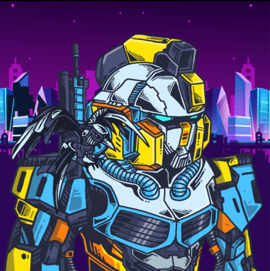 maniacmetaX's tweet photo. 🚨FLASH GIVEAWAY 🚨
0.2 #SOL 
Steps:-
1) follow me &amp; @SentinelsCosmic 
2) like❤rt ♻ , tag 3 friends 👭👬
Do check @SentinelsCosmic doxxed team, only 1666 sentinels, with amazing Tokenomoics and staking platform coming soon. 
Mint 1 sol (sold out) 
Trading at @MagicEden. #NFTs https://t.co/062OISd8Or