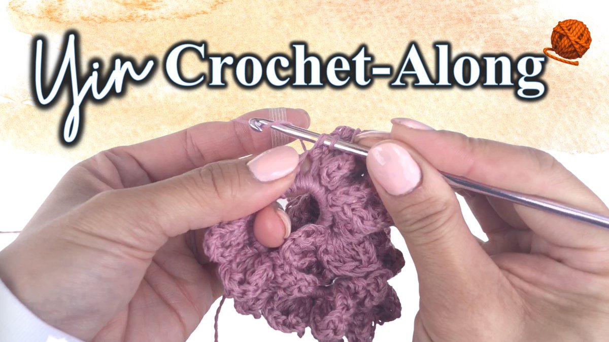 CanadaBliss's tweet photo. YIN CROCHET-ALONG WITH KAREN | Relax &amp; Reconnect to Creativity Through C... https://t.co/ZBtuyYWsNn https://t.co/FPVTv5uC7P