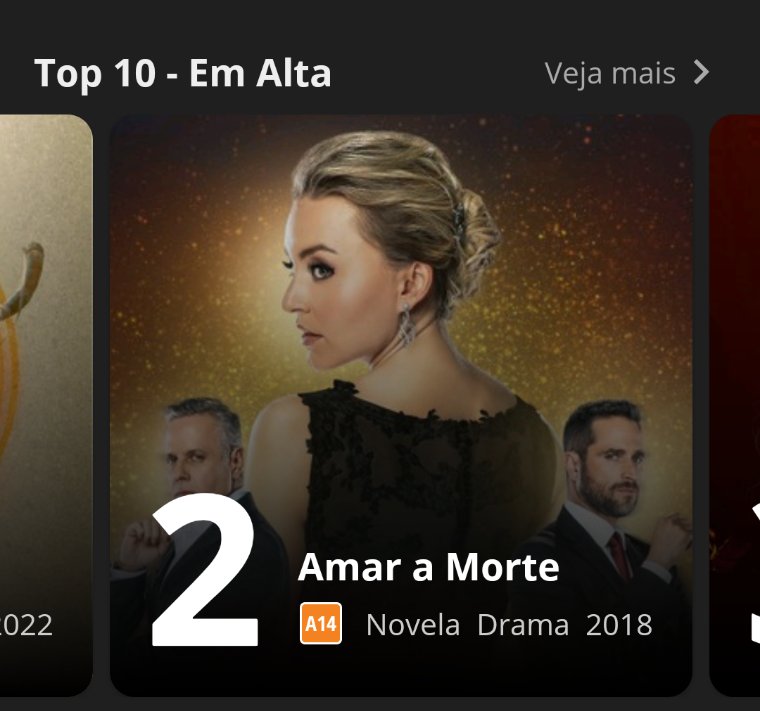 angeliqueboyerl's tweet photo. FENÔMENO

A novela “Amar a Morte” está em 2° Lugar no Top 10 do @globoplay apenas dois dias de seu lançamento!!! 🔥 https://t.co/CZ6Y2lFP44