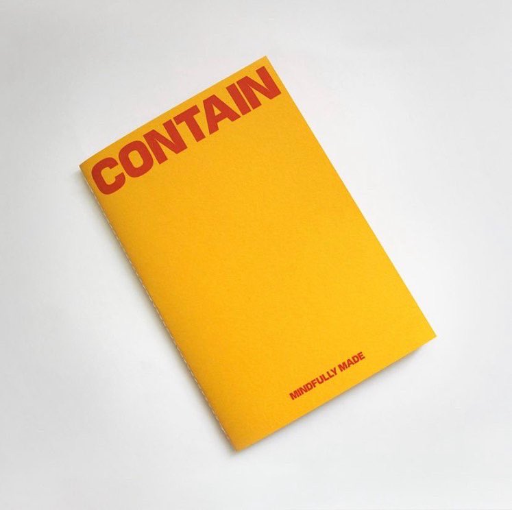 ballanddoggett's tweet photo. Contain brochure apart of a studio promo pack printed on Colorplan Citrine paper.
Designed by @studio__wilson
Client @containdesignstudio
Typeface - Marché by @colophonfoundry
Founders Grotesk by @klim_type_foundry
@colorplan_papers
#brochure #graphicdesign #colouredpaper https://t.co/iI0UZDUtge