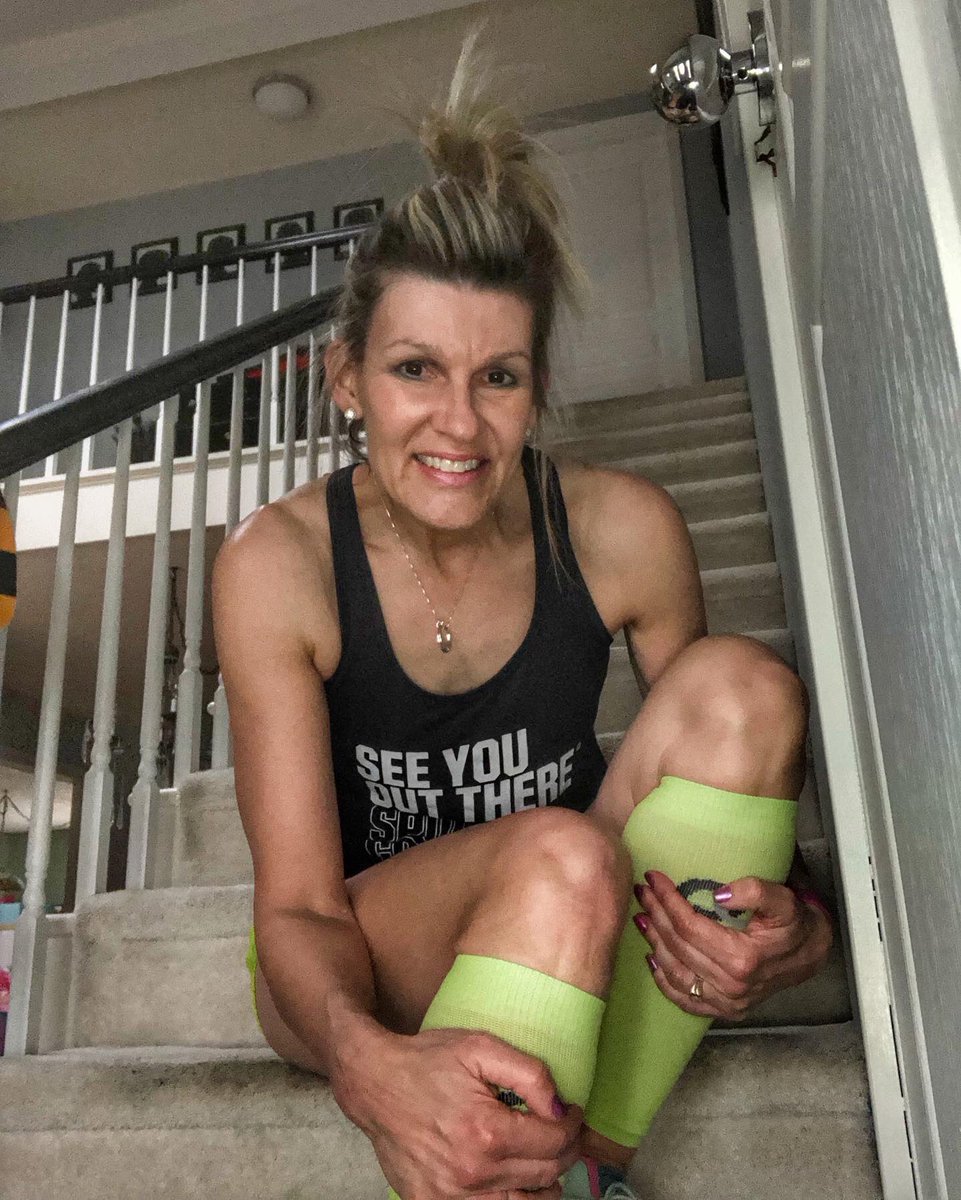 runningonthefly's tweet photo. Push-ups and stairs and cycling. Oh my 😂
*60 push-ups mixed with 60 stair flights, and a 10-mile finish on the bike 
#notjustarunner #mixitup #cardiofix https://t.co/tcP0904k3r