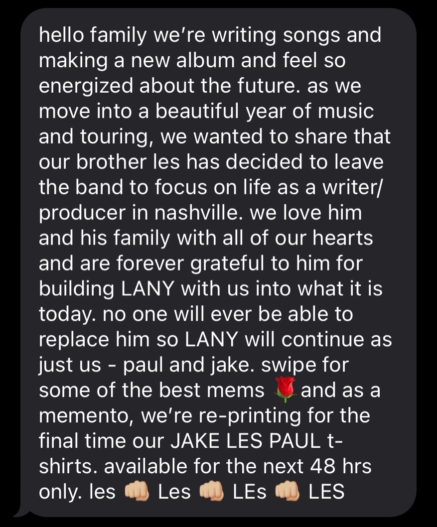 thisisLANY's tweet photo. LOVE U LES
-
https://t.co/Q9566jIwkj https://t.co/MCULKaQ49k