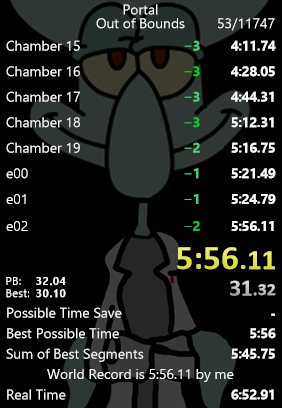 Nearly five years. 1.9k hours. After my Inbounds runs were invalidated nearly a year and a half ago I always wanted to redeem myself and get a "real" sweep. This is my gift to you all. Thank you everyone for the support after all this time!