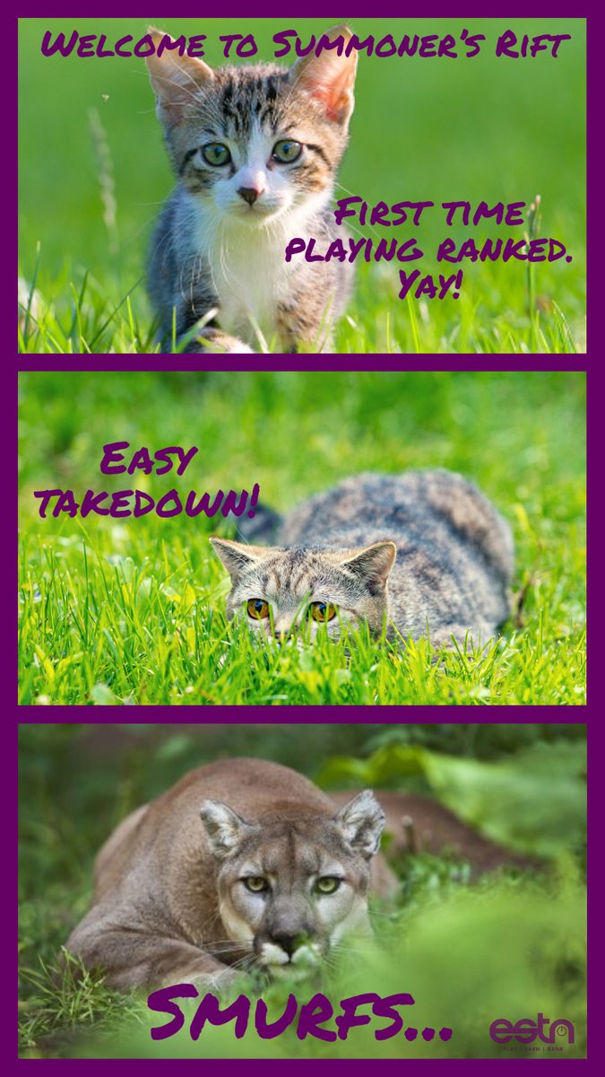 Player progression feels kinda like this, huh? #WhatsyourUPR #League #LOL #LeagueofLegends #LCS