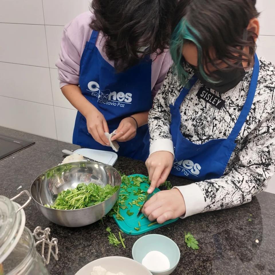 OctavioPazBCN's tweet photo. Aprenem a cuinar peix. Elaborem dues receptes que ens permeten incloure el peix blanc i el peix blau a la nostra dieta. #projecteCUINES https://t.co/muYY1HU8V8
