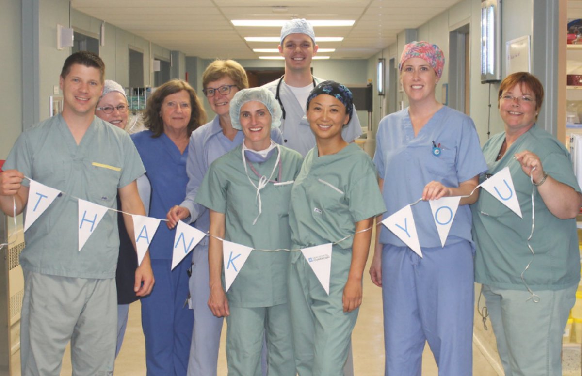It may shock you to learn that 90% of all equipment and technology at the Collingwood G&amp;M Hospital is funded by community support. Yes, that’s right, donors like you are the reason we can replace aging medical equipment. 

Needless to say, we are incredibly grateful - THANK YOU!