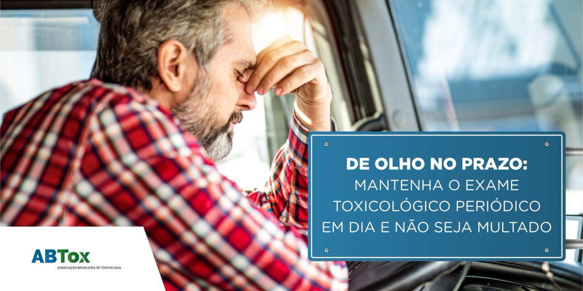 abtoxoficial's tweet photo. A Polícia Rodoviária Federal pode multar os motoristas das categorias C, D e E que não fizeram o exame toxicológico periódico obrigatório dentro do prazo. A multa é de R$ 1.467,35.  ​

Saiba mais: https://t.co/3FKQ6ibWNo https://t.co/z3MUn7xmhF