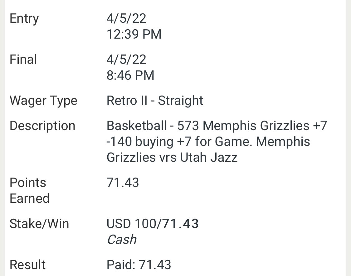 Wizardpicks00's tweet photo. 8-4 (+135.31) #Wizardpicks ย ย #GamblingTwitter https://t.co/JPMpqEtOJh
