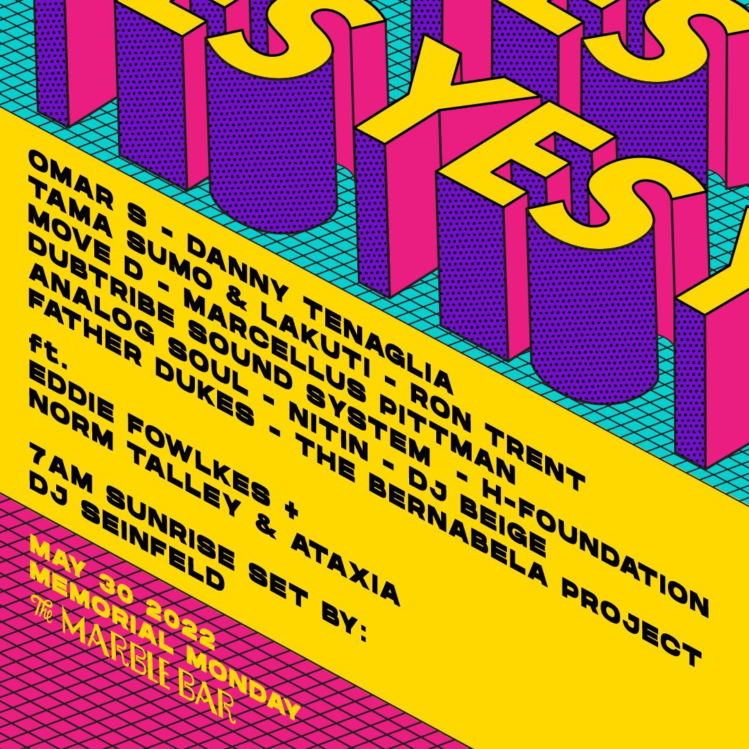 BernabelaProjec's tweet photo. We cannot wait to play at this epic 21-hour Memorial Day party at @marbledetroit 🪩
Get your tix here:

https://t.co/vI1R1DZo2s https://t.co/6L4SlEnsai