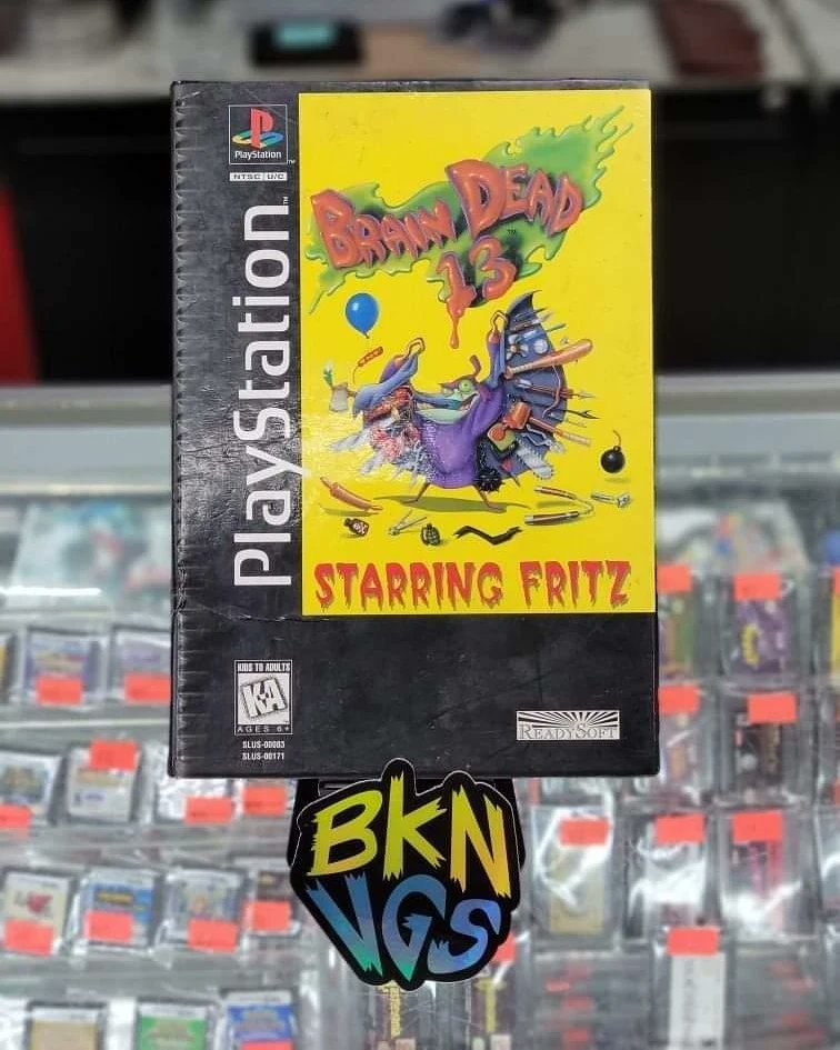 bklynvideogames's tweet photo. Keeping the Playstation train a rolling with a little Brain Dead 13 #Playstation #braindead13 #retro #retroshop #brooklynvideogames #bvg https://t.co/NkM9NU8ws5