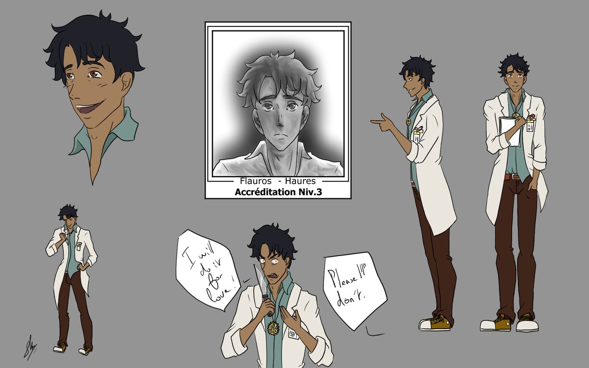 SekaiMelji's tweet photo. Médecin Flauros arrive dans le défi avec une volonté de fer ! (mais il est prié de poser le couteau avant)
@france_scp 
#SCP #SCPfanart #SCPDoctor #Conceptart #DigitalConceptart #Fanart https://t.co/NG2j9C7q5U